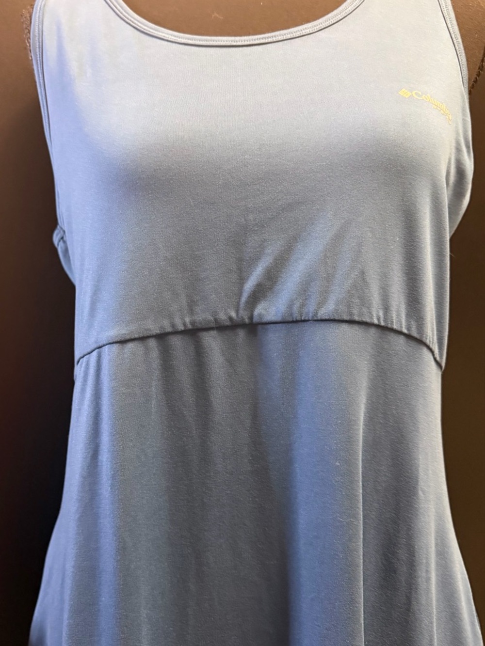 Columbia Teal Blue Performance Tank Top